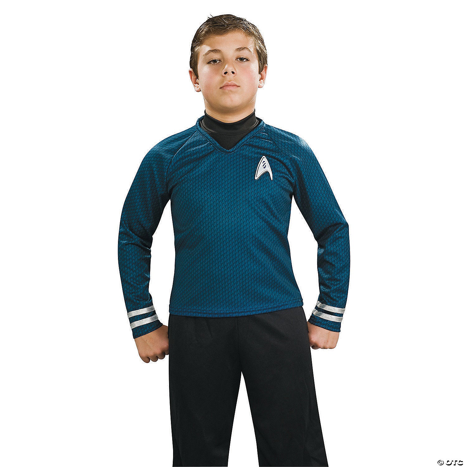 boy s deluxe blue star trek uniform costume medium~ru883592md