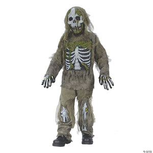 boy s skeleton zombie costume large~fw5919lg