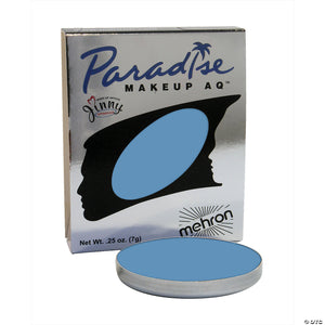 mehron paradise pro aq& 8482 makeup single refill sky~dd801sk