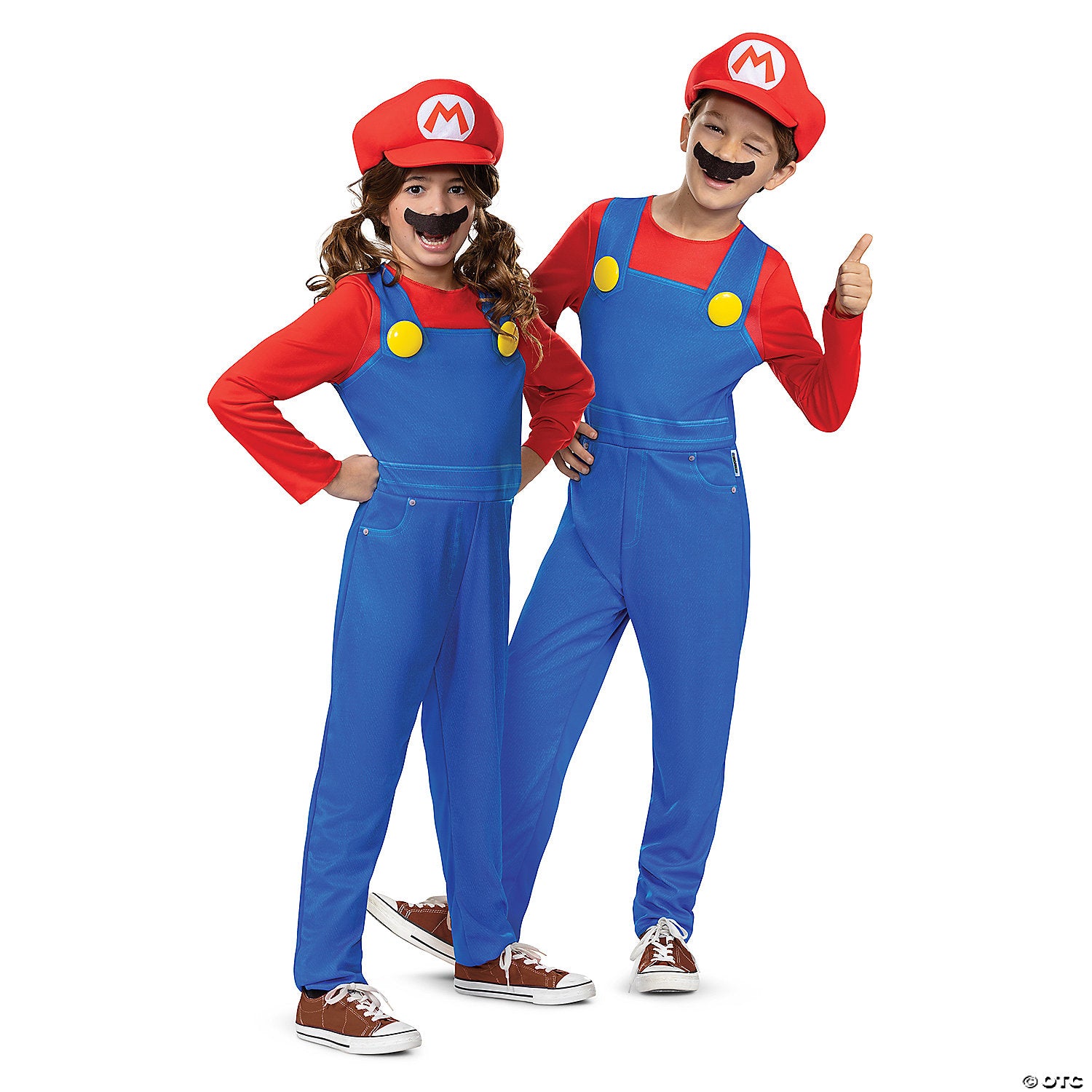 kids classic elevated super mario bros& 8482 mario costume medium 7 8~dg155449k