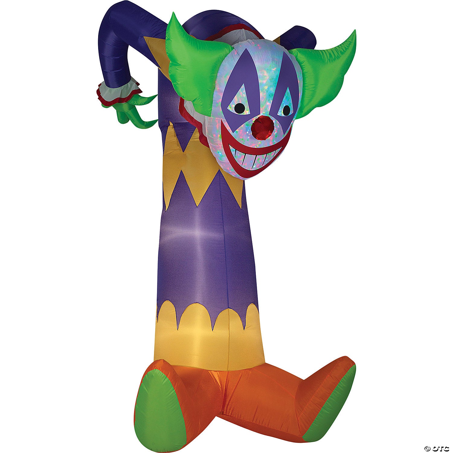 90 blow up inflatable kaleidoscope clown outdoor yard decoration~ss75464g