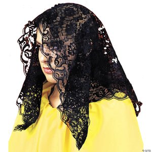 black spanish mantilla~bc46