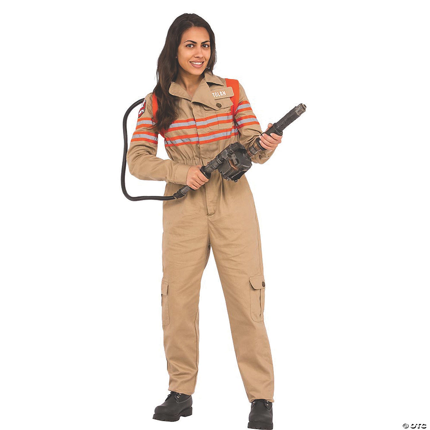 women& 8217 s ghostbusters& 8482 jumpsuit costume large~ru820127lg