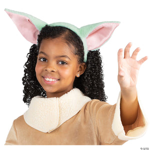 star wars& 8482 the mandalorian& 8482 grogu& 8482 fabric headband with ears~jwc1184