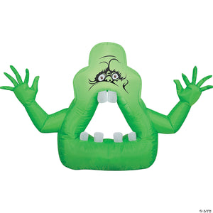 30 blow up inflatable ghostbusters cutie slimer with built in led lights outdoor yard decoration~ss227157g-a01