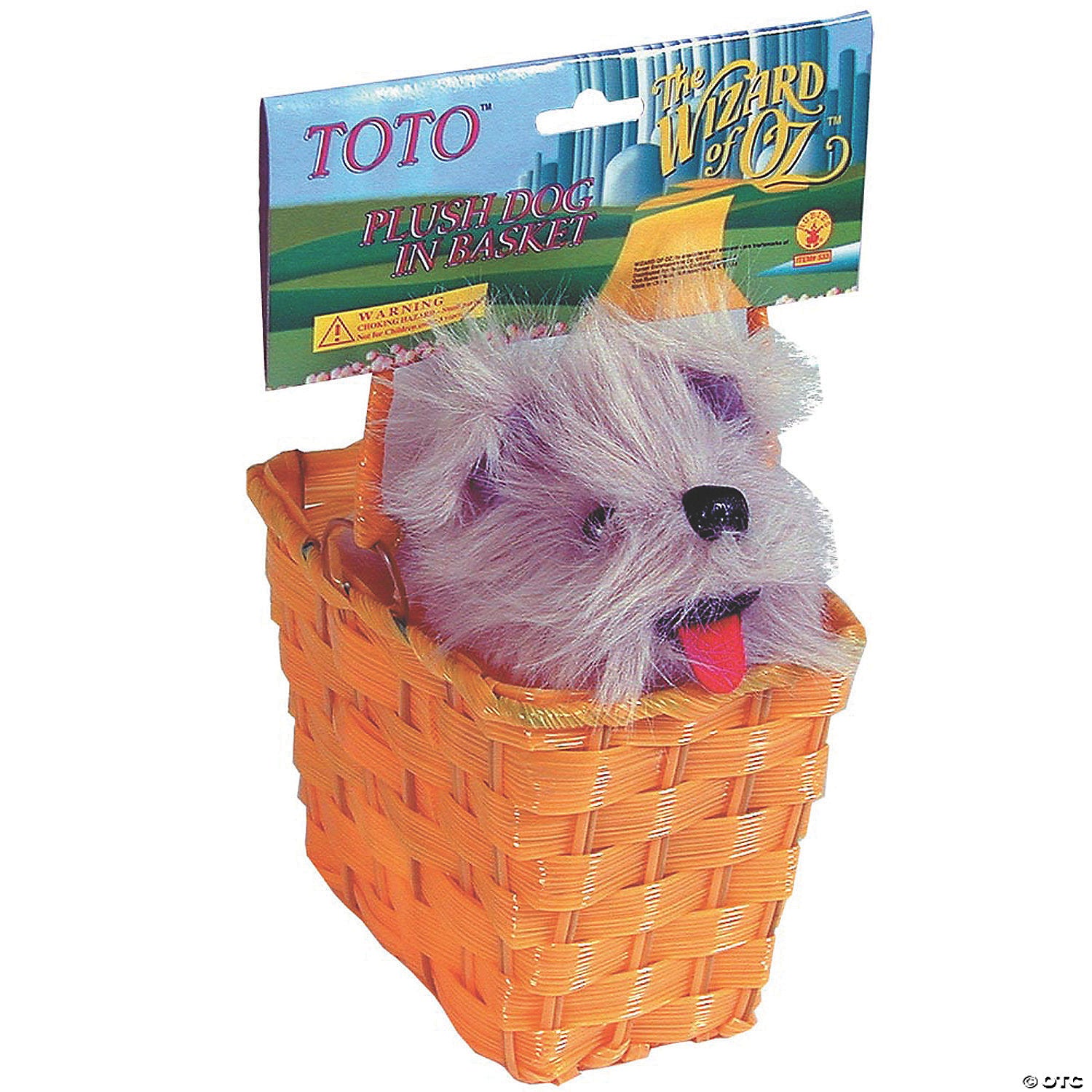 the wizard of oz& 8482 toto in basket~va521