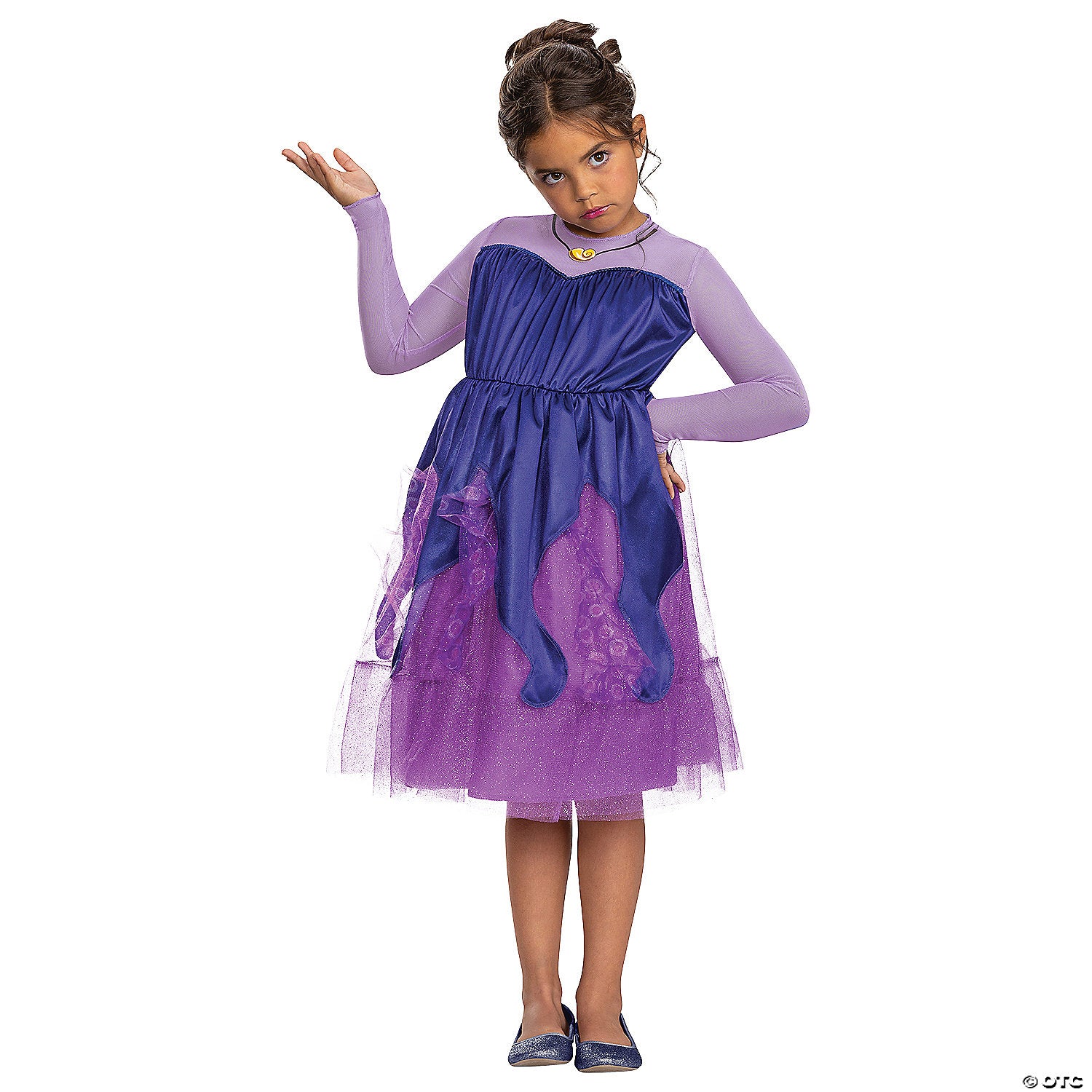 Kids Classic Live Action Little Mermaid Ursula Costume - Medium 7-8
