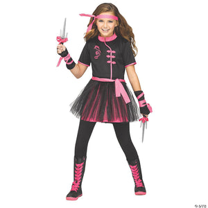 girl& 8217 s ninja miss costume extra large~fw115232xl