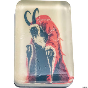 4 5 oz krampus& 8482 krampus image soap bar with peppermint & pine scent~masfle112
