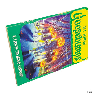 goosebumps& 8482 attack of the jack o lanterns book cover magnet~masfsp103