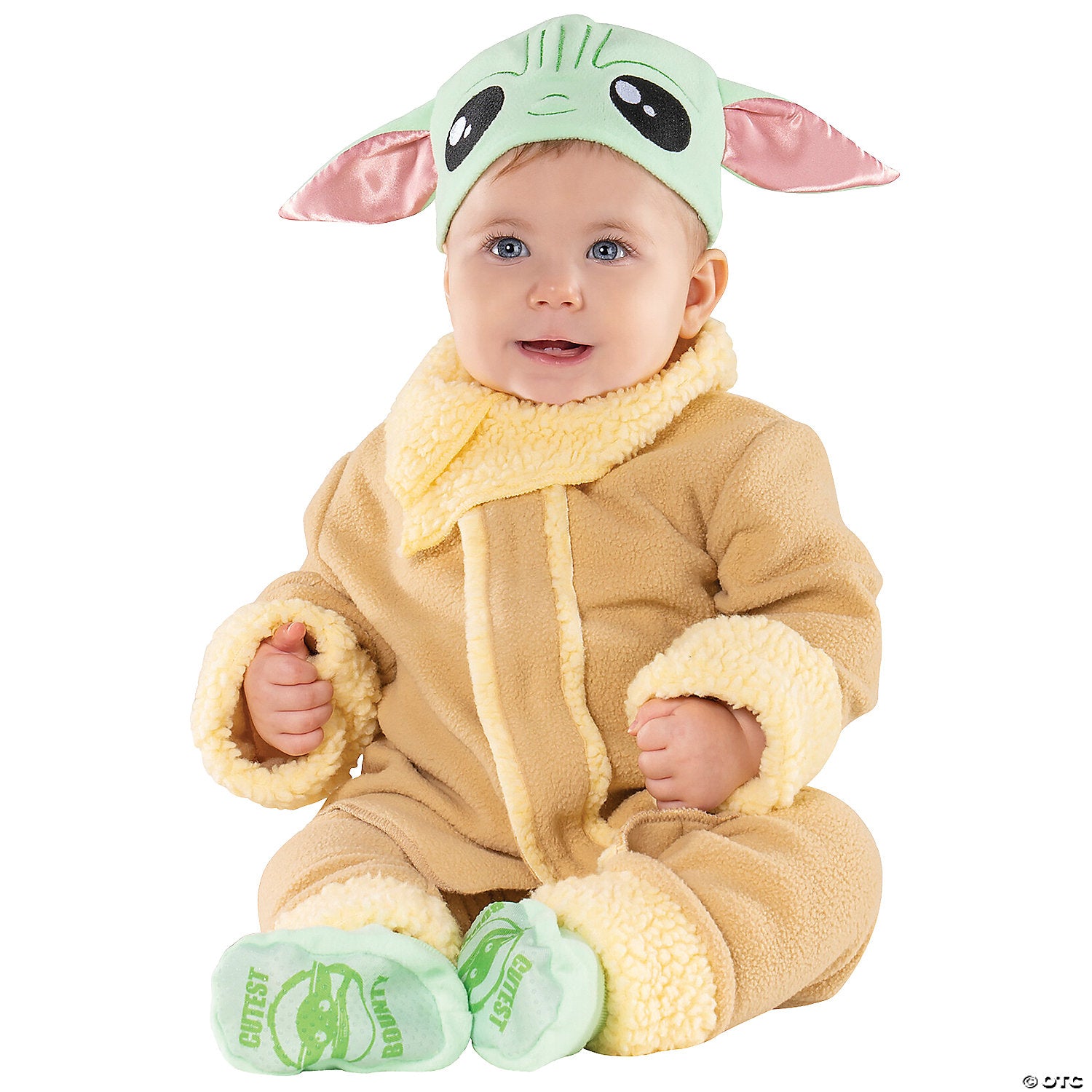 baby star wars& 8482 the mandalorian& 8482 grogu& 8482 costume 12 18 months~jwc0662tm
