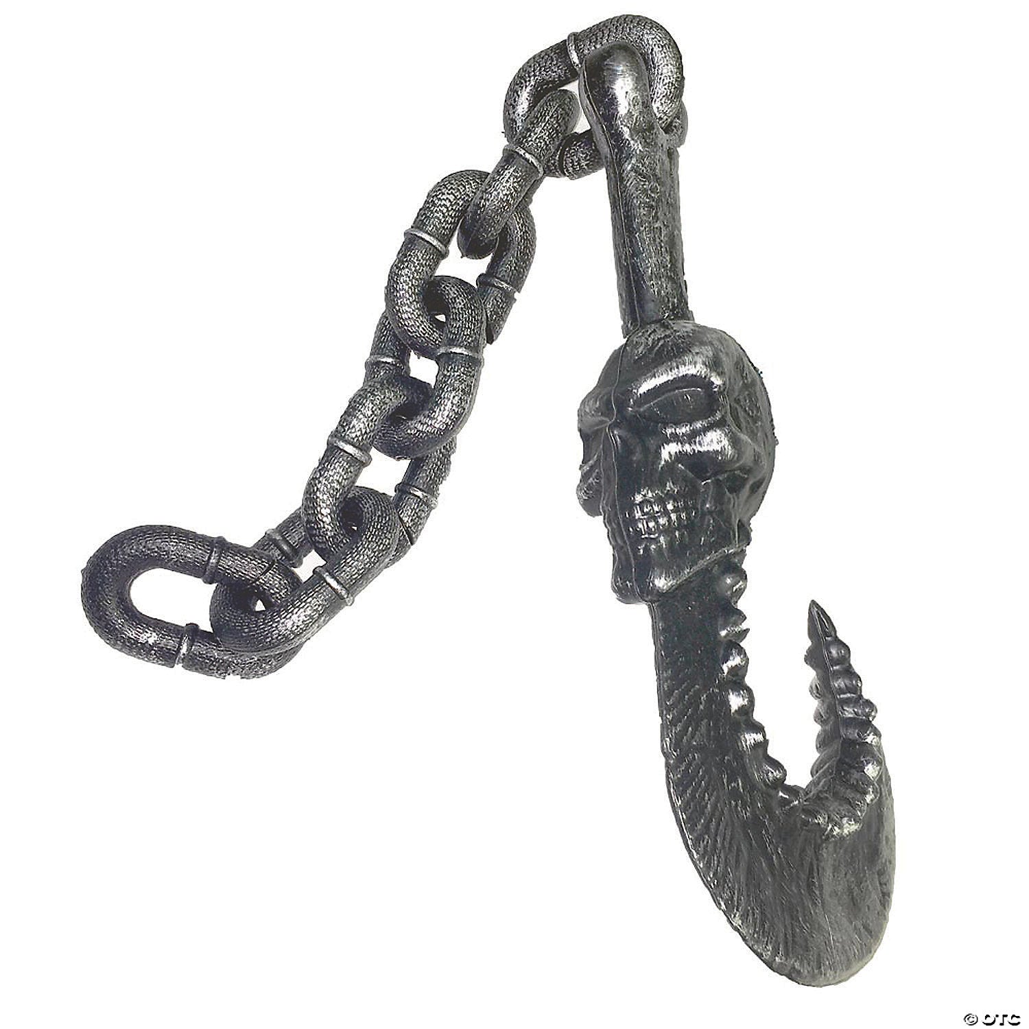 3 jumbo hook & chain halloween decoration~fm59649