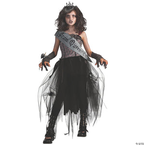 girl& 8217 s goth prom queen costume large~ru884782lg
