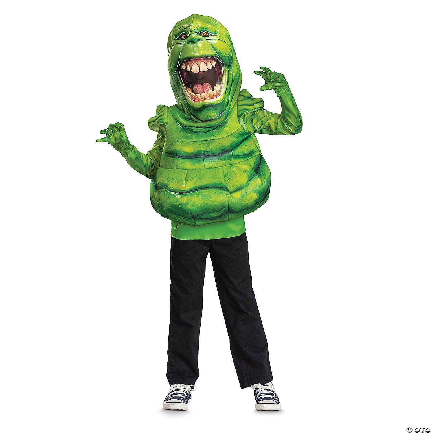 kids ghostbusters frozen empire& 8482 slimer costume one size~dg167499