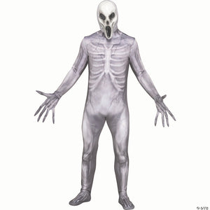 adults white & gray alien invader costume standard~fw134024gy
