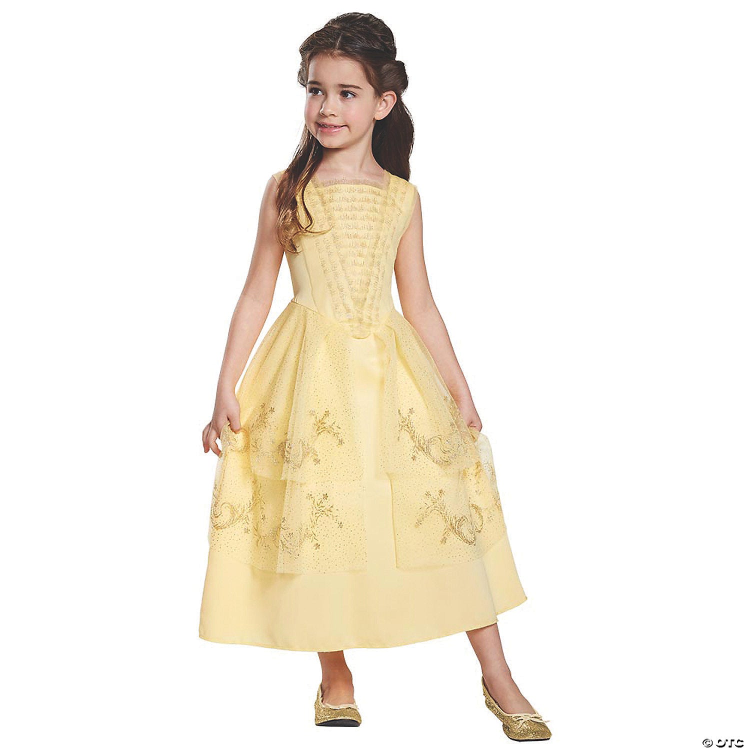 girl s classic beauty and the beast belle ball gown costume & 160 medium~dg20733k-a01