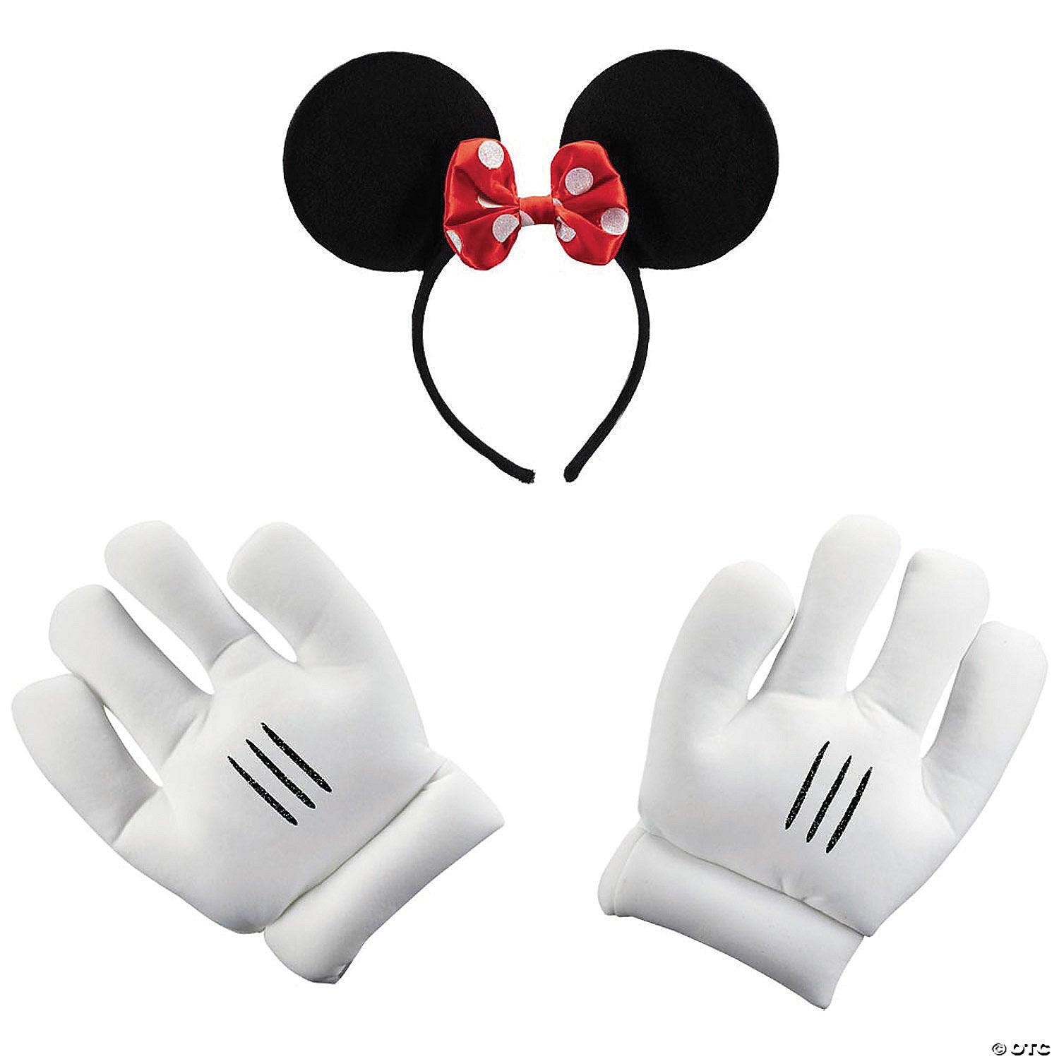 adult s minnie mouse ears gloves kit~dg95777-a01