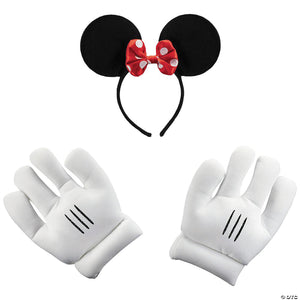 adult s minnie mouse ears gloves kit~dg95777-a01