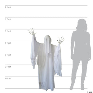 53 animated life size clawing ghost halloween decoration~ss62244-a06