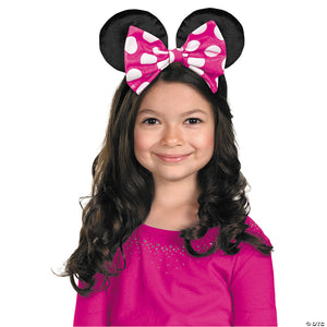 minnie mouse ears with reversible bow~dg27129