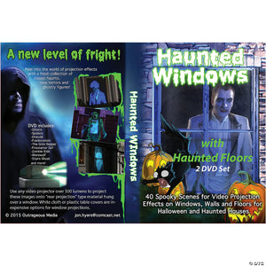 haunted window and floor combo dvd~rv195