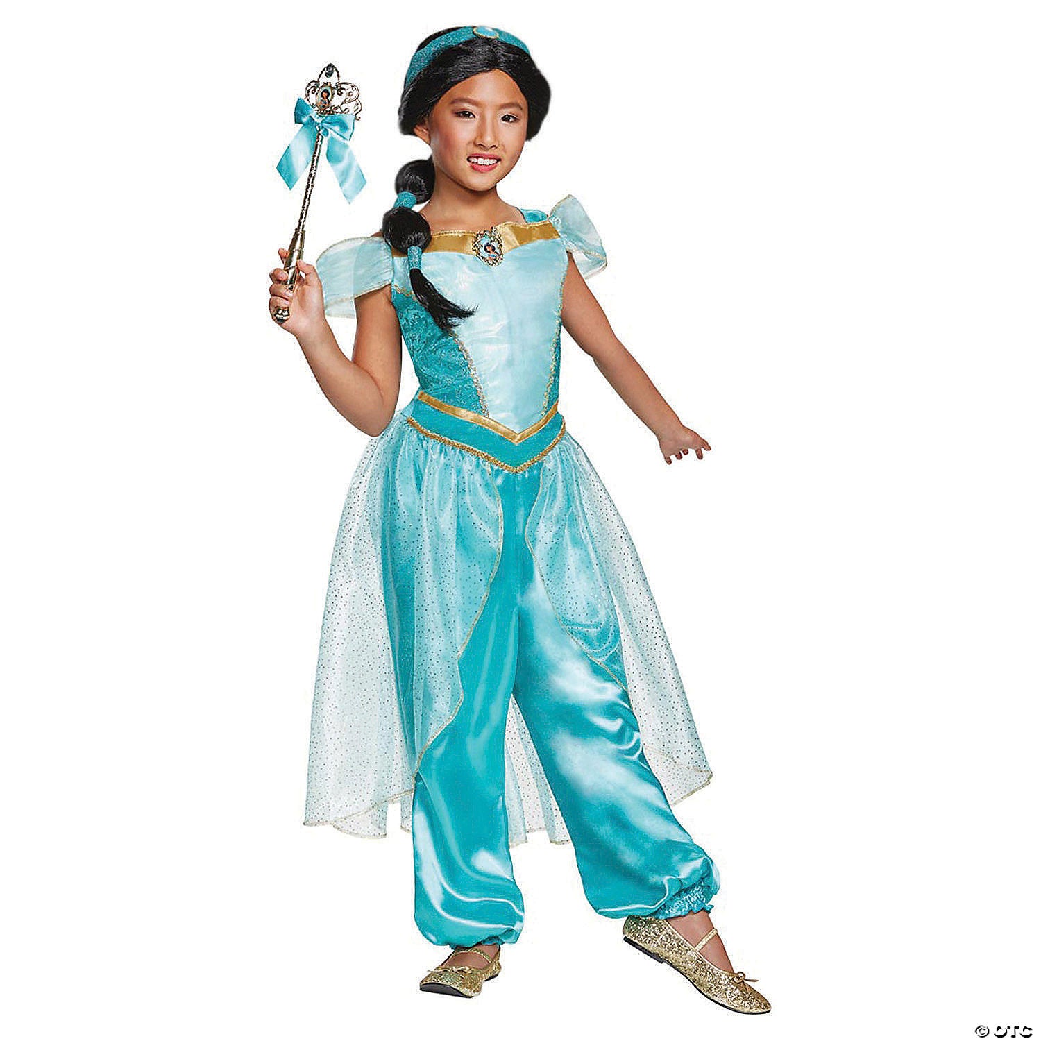 toddler girl s deluxe aladdin& 8482 jasmine costume 3t 4t~dg67067m