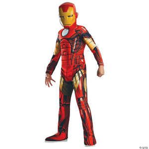 boy s deluxe muscle iron man costume~ru880608lg