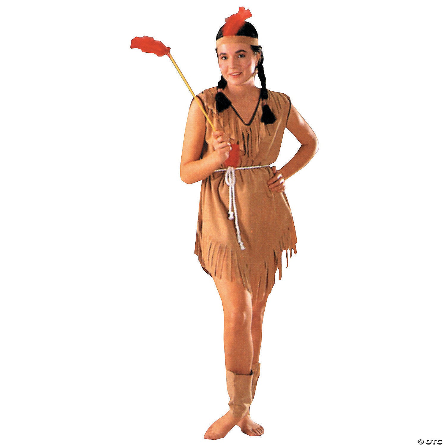 women& 8217 s native american lady costume standard~ac80