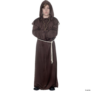 boy s brown monk robe small~ur25876sm