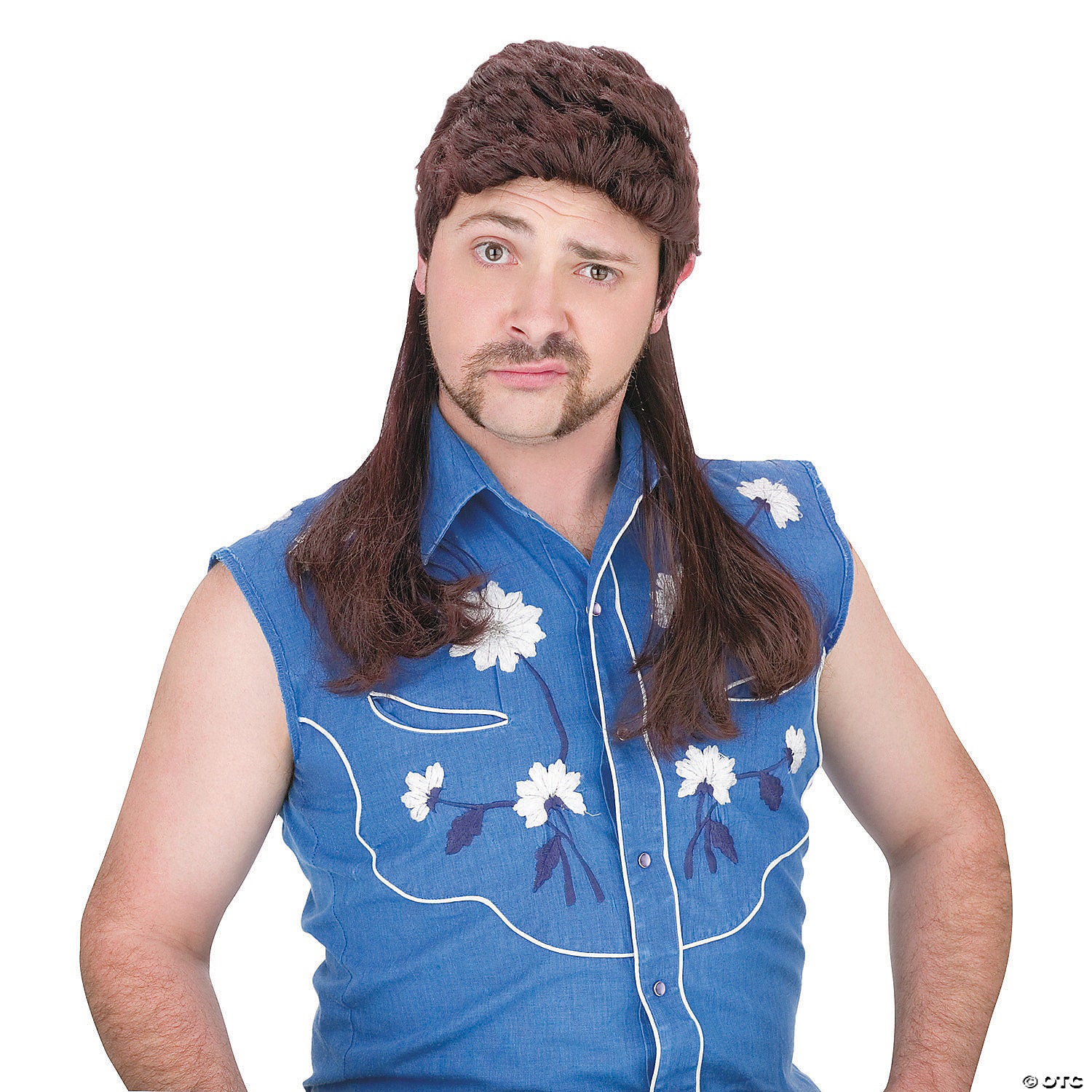brown mullet super wig~fw92909bn