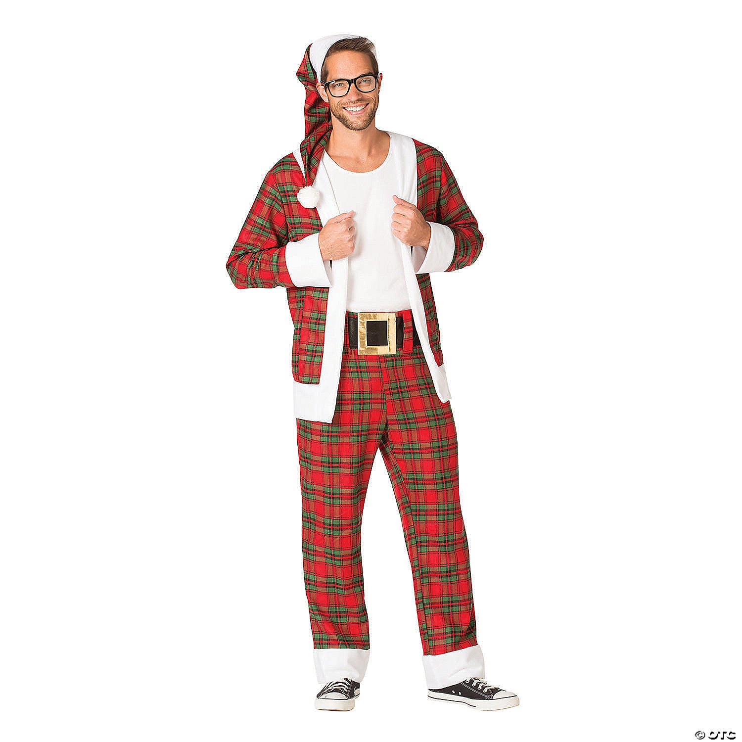 men& 8217 s hipster mr claus costume medium~gc761