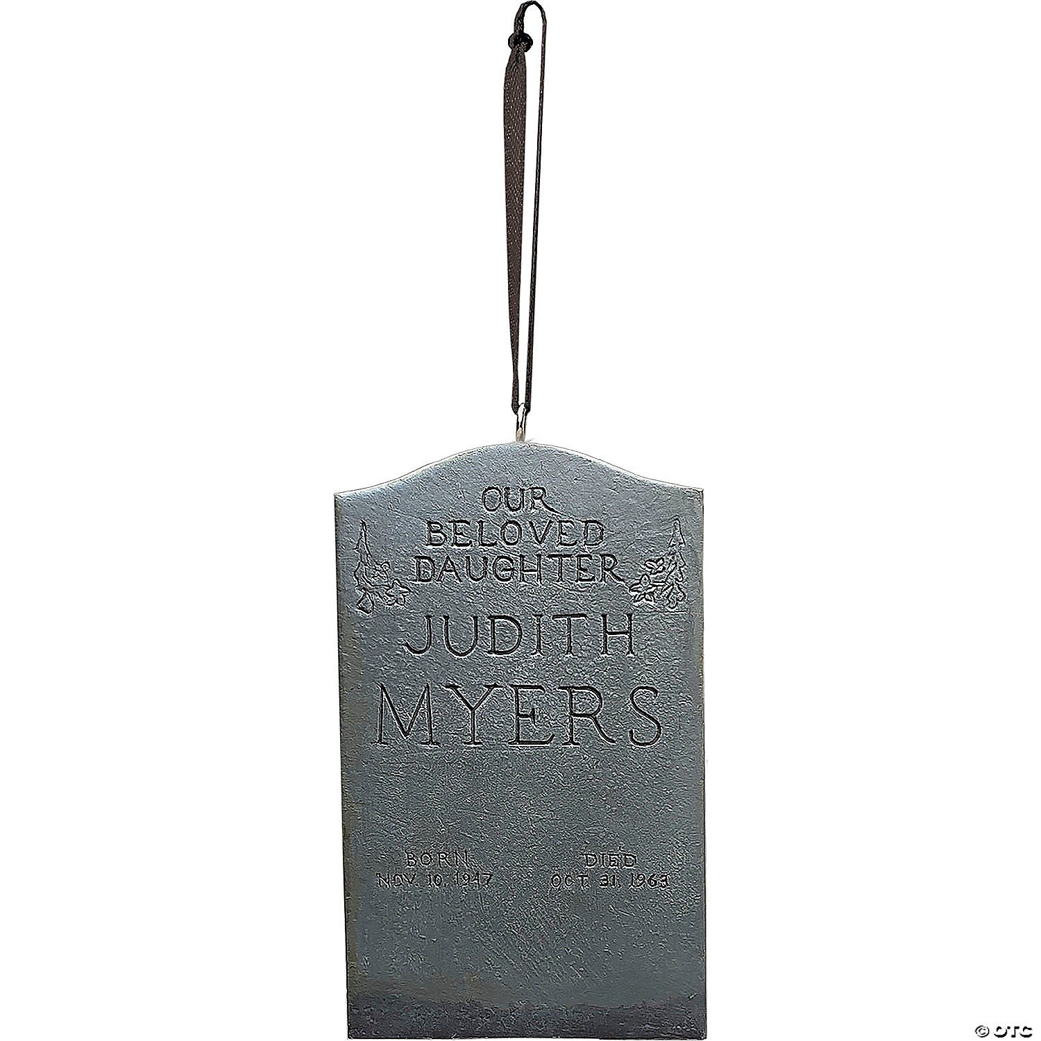 holiday horrors halloween& 8482 1978 judith myers tombstone collectible ornament~mattti131