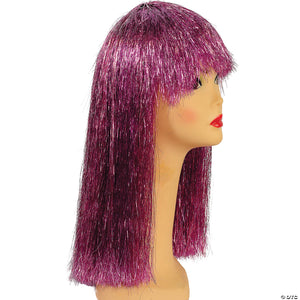 women s long tinsel pageboy wig~lw206htpk-a03