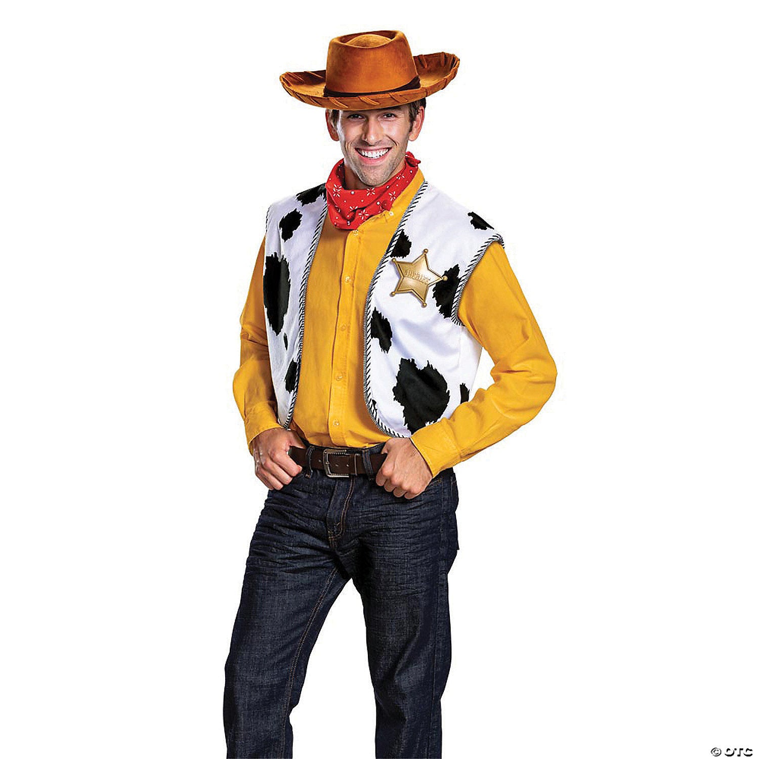 men s deluxe toy story 4& 8482 woody costume kit~dg23991