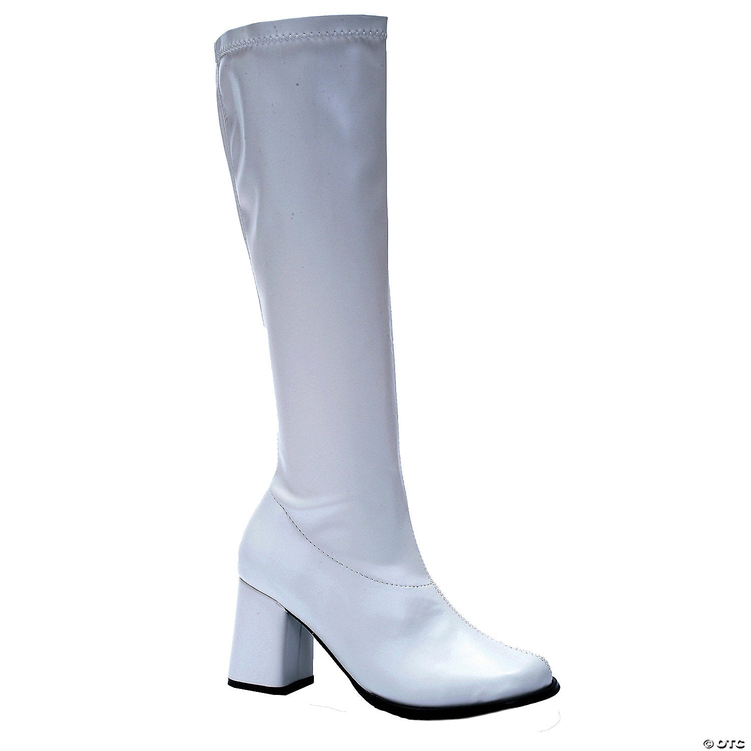 women s white go go boots size 7~ha4wt7