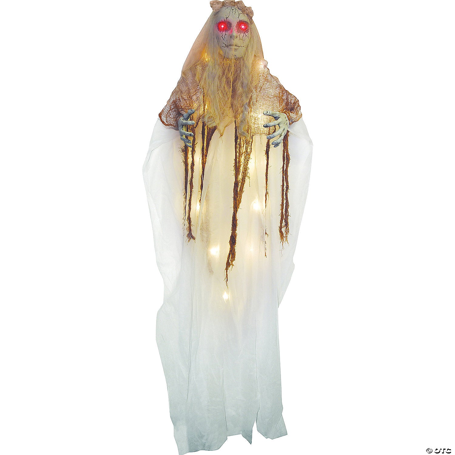 70 hanging illuminated ghost bride decoration~ss76043