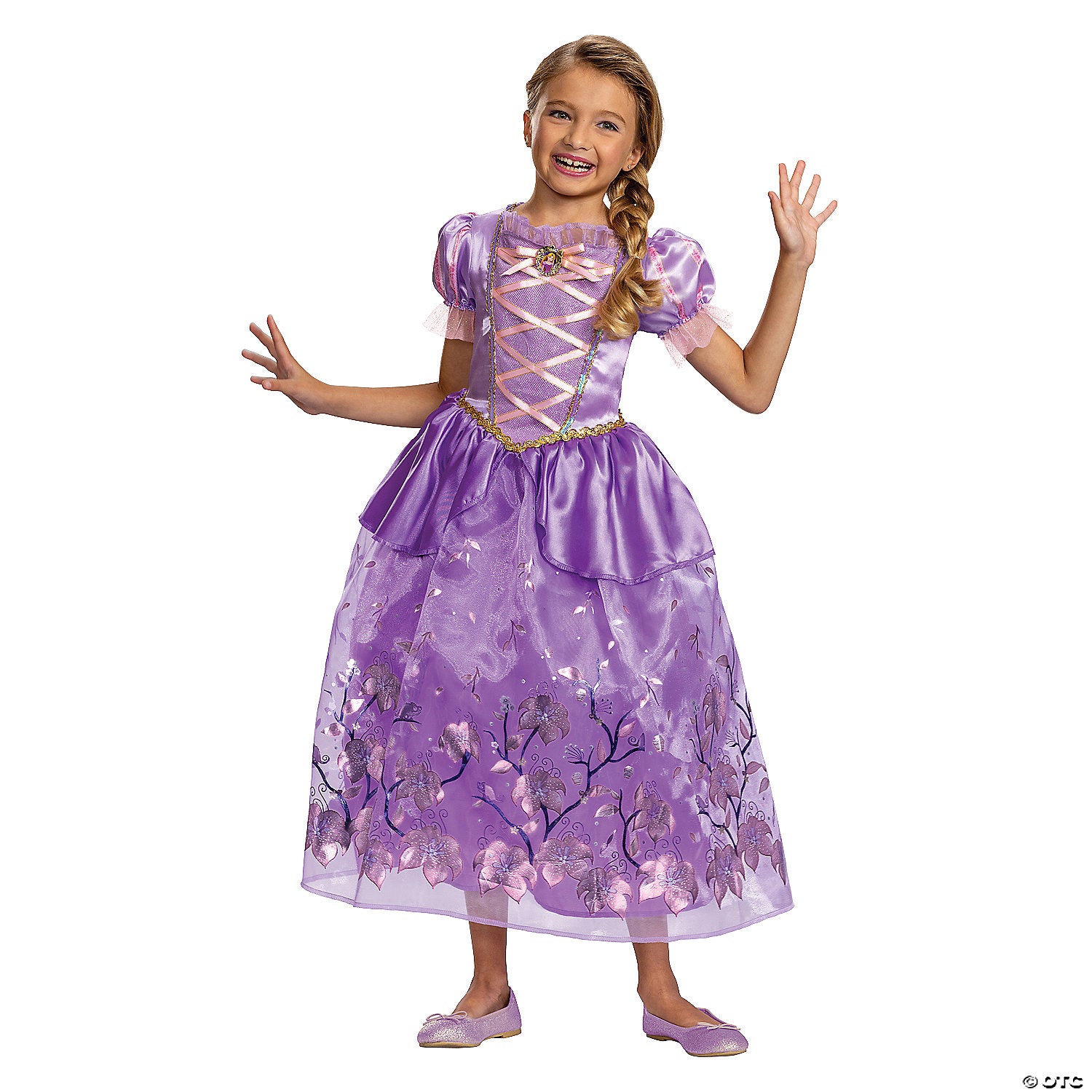 kids deluxe disney s tangled rapunzel costume small 4 6~dg117849l