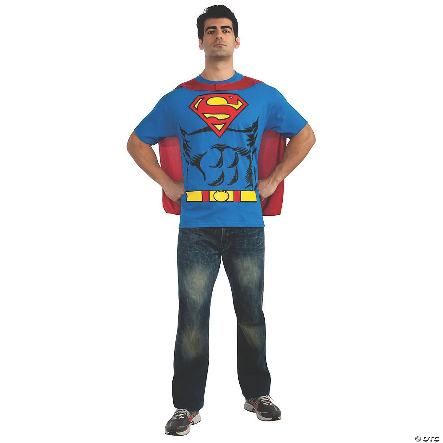 men s shirt superman& 8482 costume medium~ru880470md