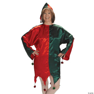 satin jingle elf adult~ae1102