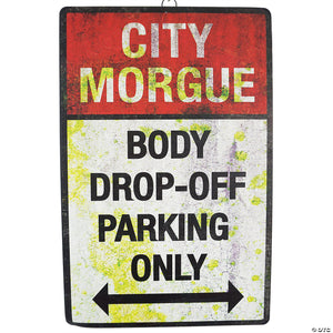 body drop off parking sign~ss46458