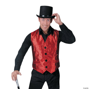 men& 8216 s red vest costume extra large~ff781842rdlg