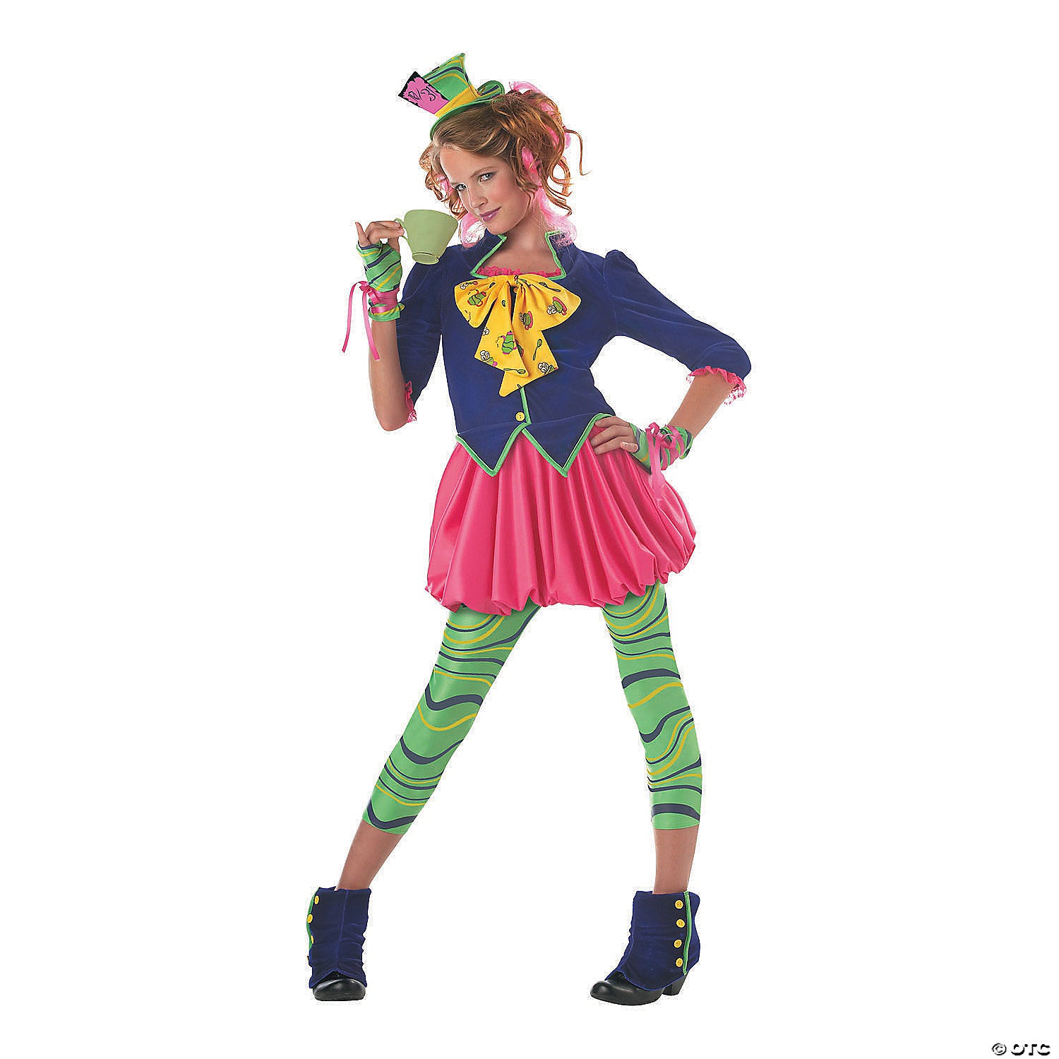 teen girl s mad hatter costume large~cc04016lg