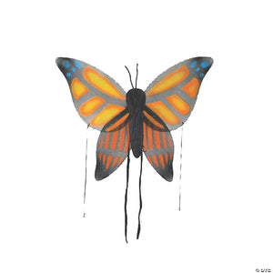 kids orange butterfly wings~fw8111bor