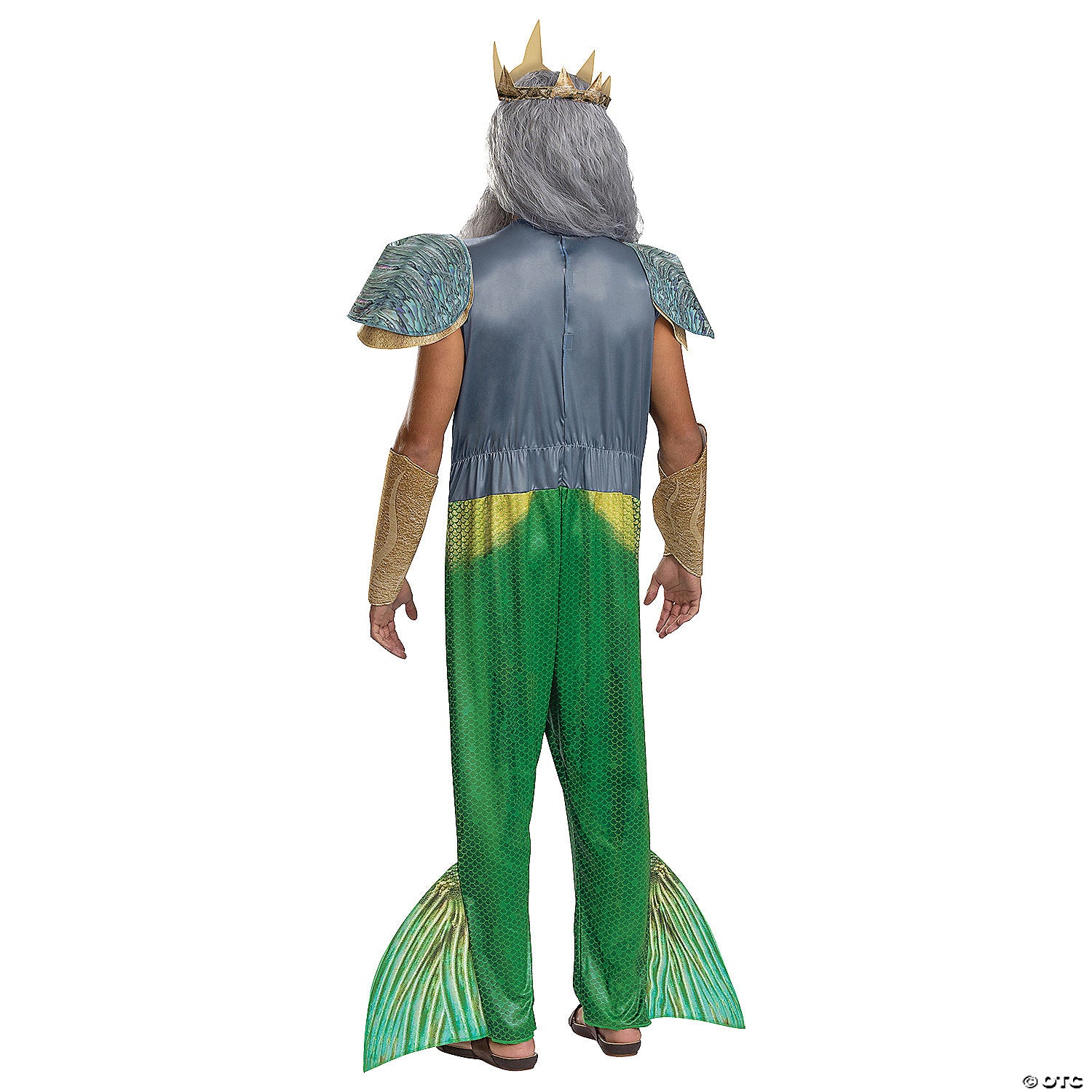 adults deluxe disney s the little mermaid king triton costume medium~dg149769t-a02