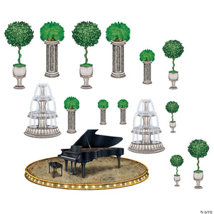 black tie piano and decor props~bg52022