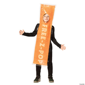kids orange free z pop ice costume medium 7 10~gcr1360710