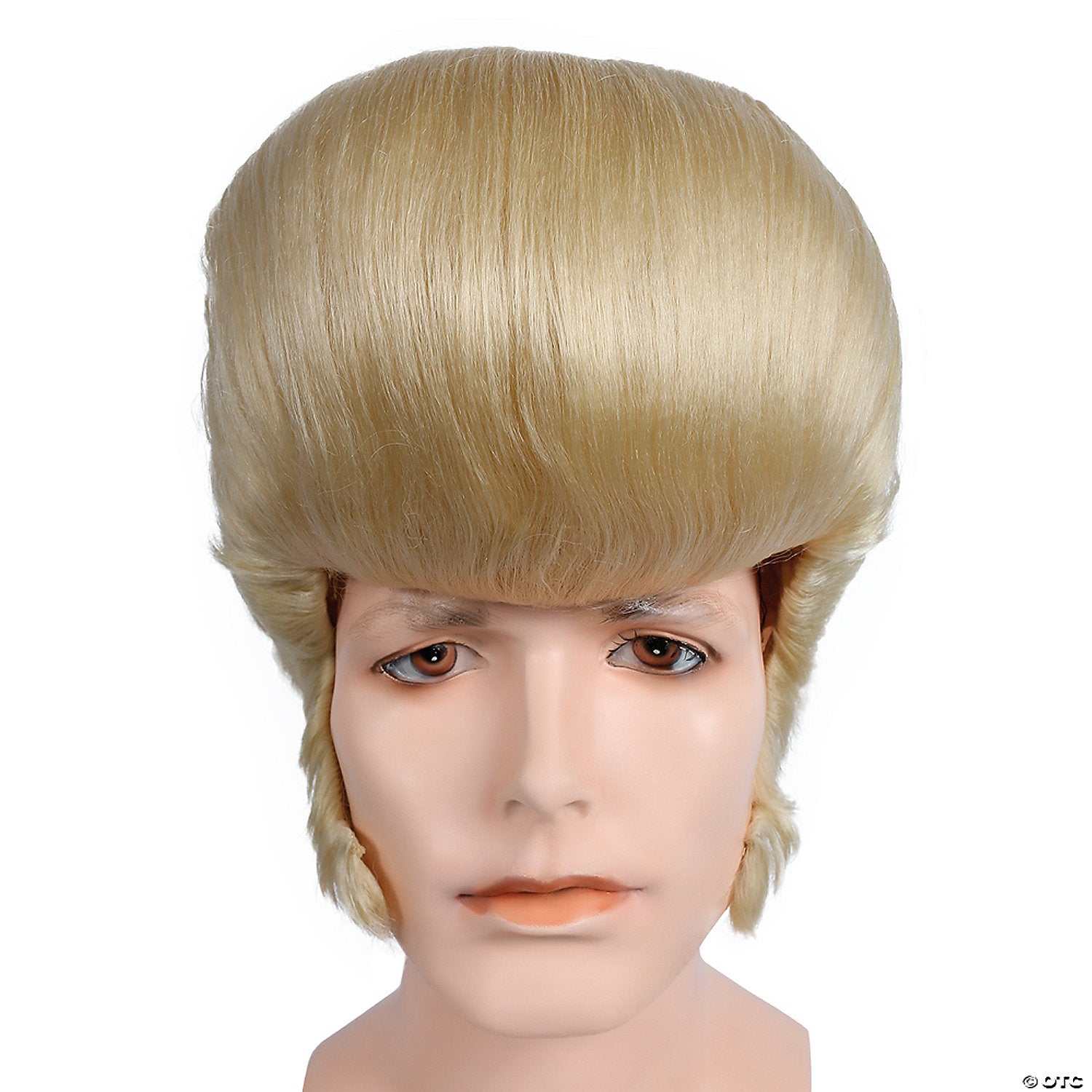 Gigantic 50's Rocker Wig Medium Brown 4