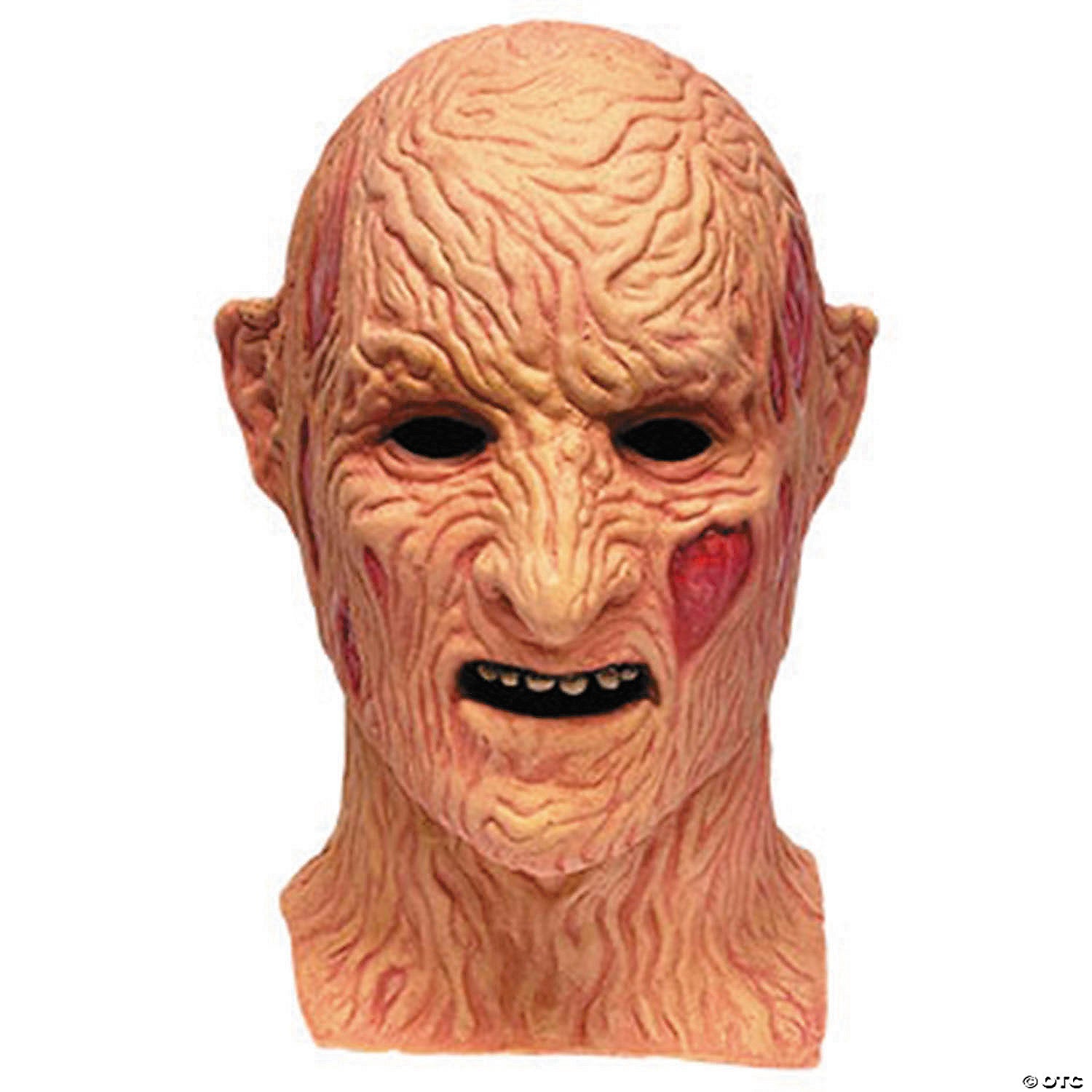 a nightmare on elm street& 8482 & 8217 84 freddy krueger latex mask one size~mattwb154
