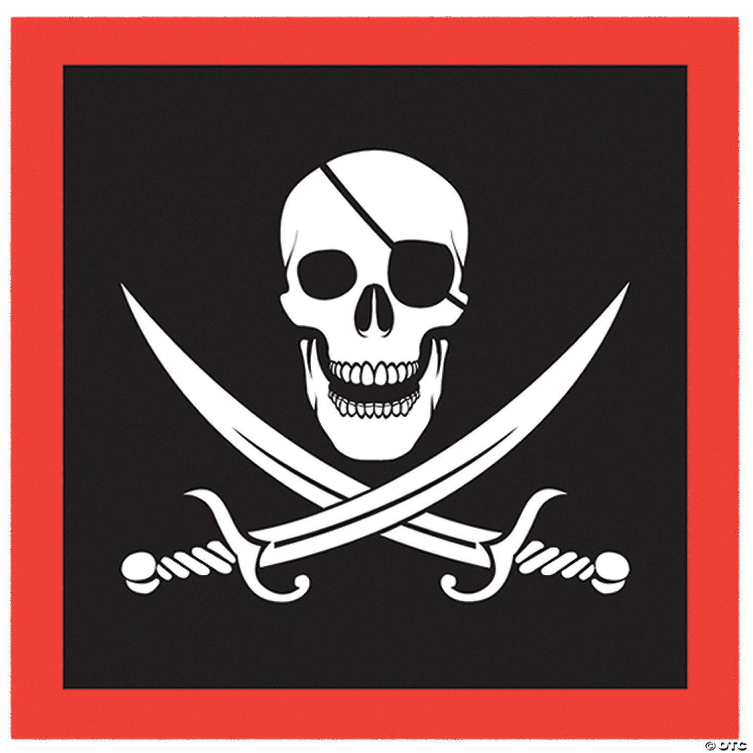 pirate luncheon napkins~bg58104