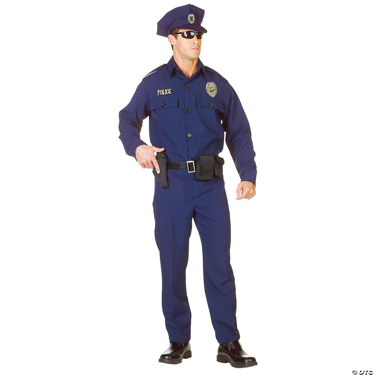 men s plus size police officer costume 2xl~ur29433xxl